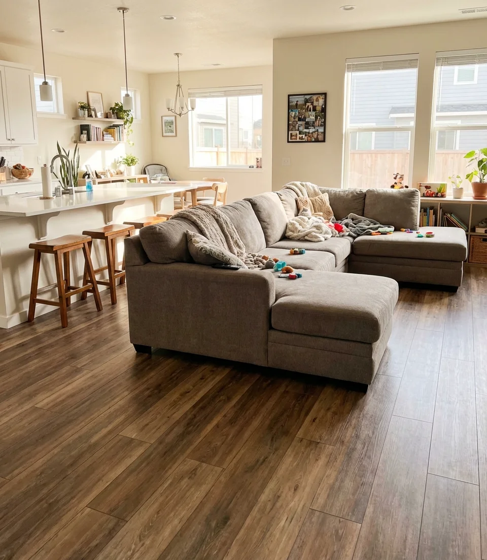 Family-Friendly Open Layout with Durable Design 1