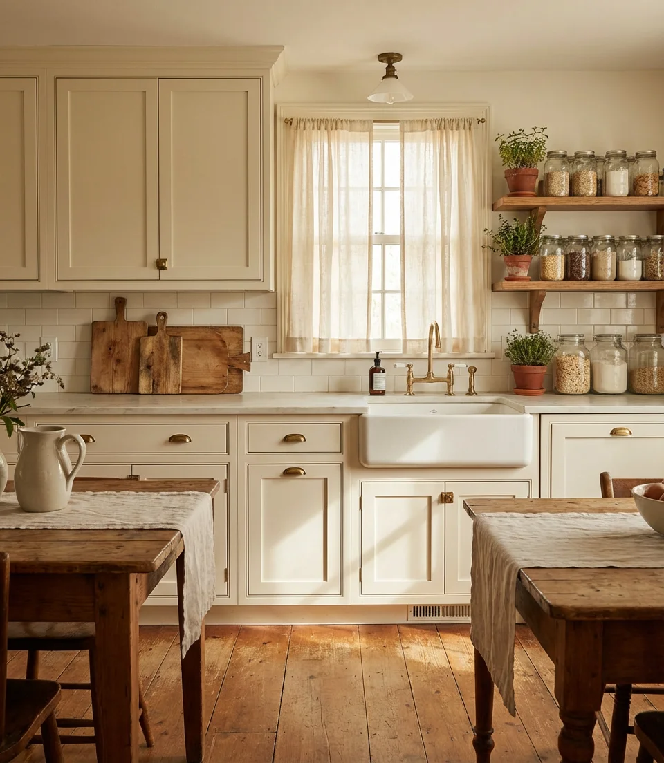 Farmhouse Kitchen on a Budget 1