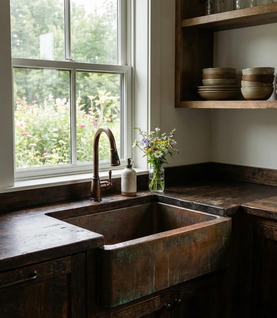 Farmhouse Sink as the Kitchen's Focal Point 2