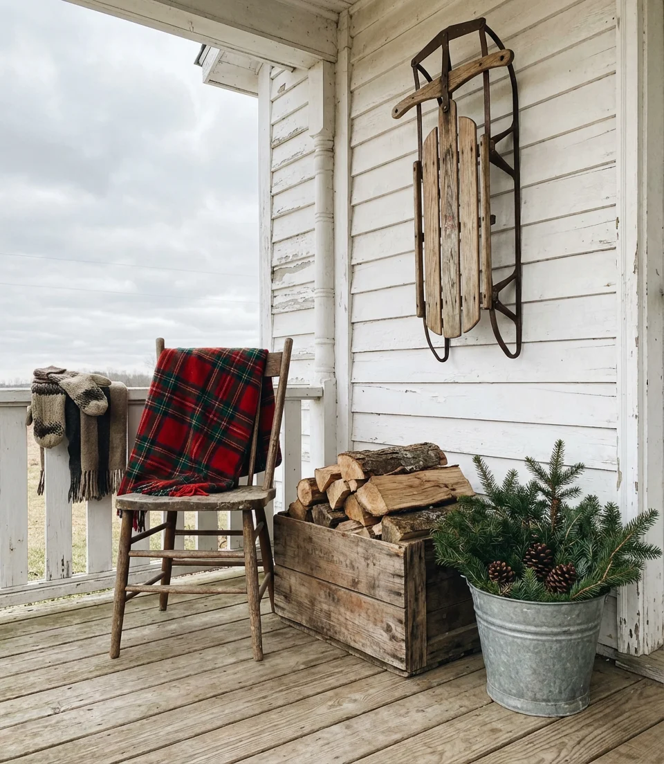 Farmhouse Winter Layers for Warmth 1