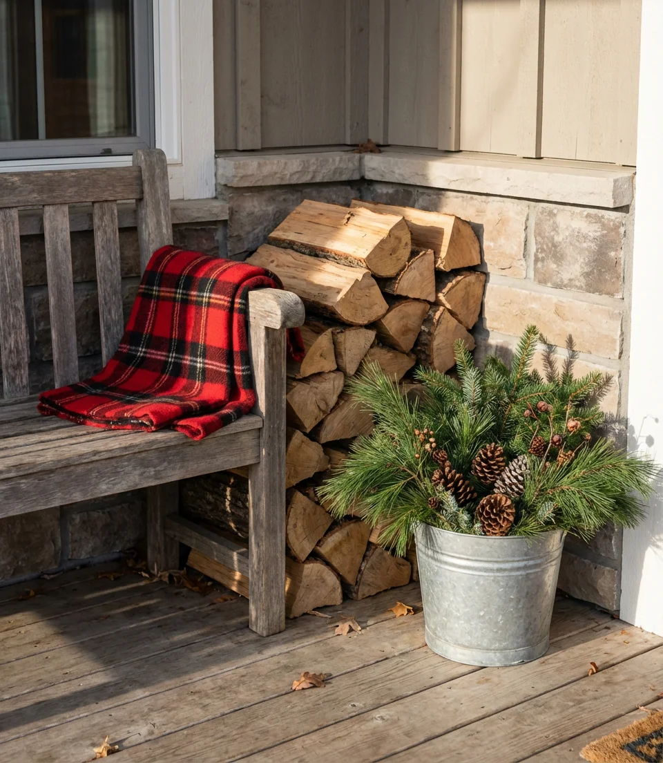 Farmhouse Winter Layers for Warmth 2