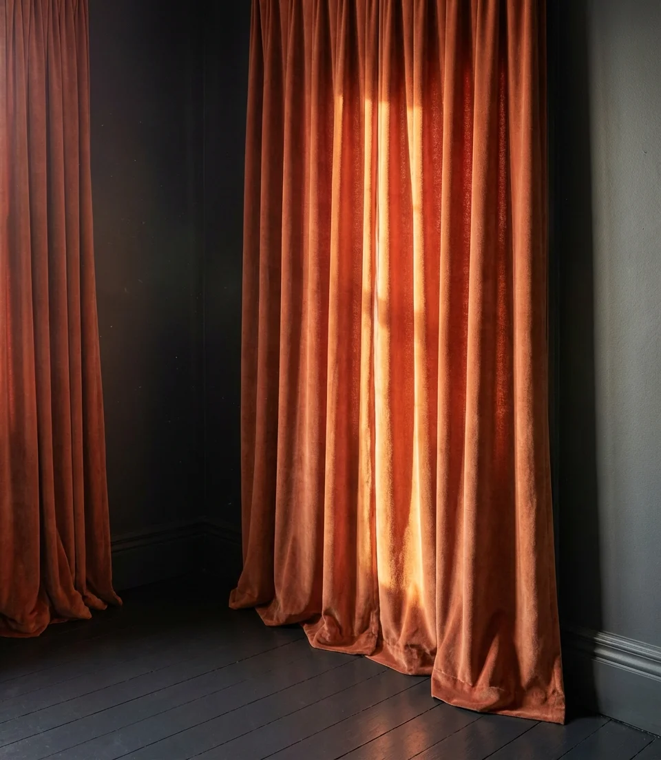 Floor-to-Ceiling Velvet Curtains 1