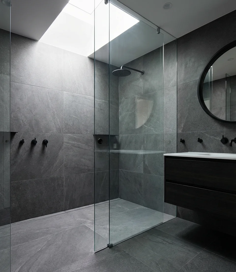 Full Glass Master Bath Wet Room 2