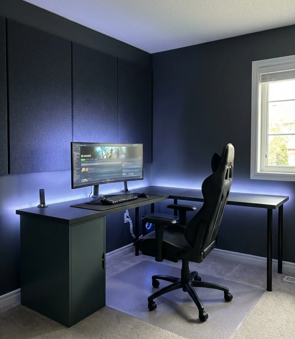 Gaming and Streaming Setup Room 1