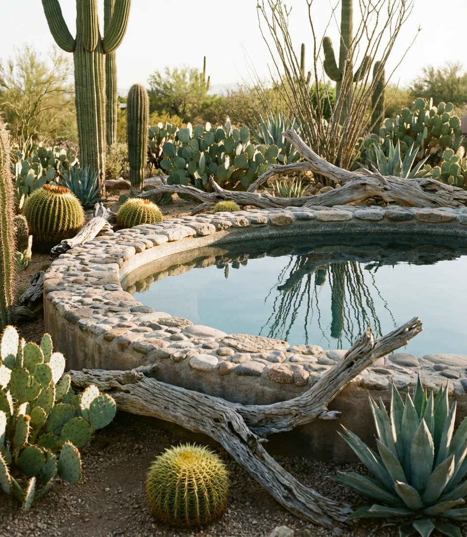 Gravel Surround Desert Pools 2