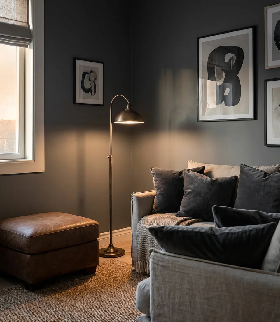 Gray Charcoal and Brown Sophisticated Layers 2