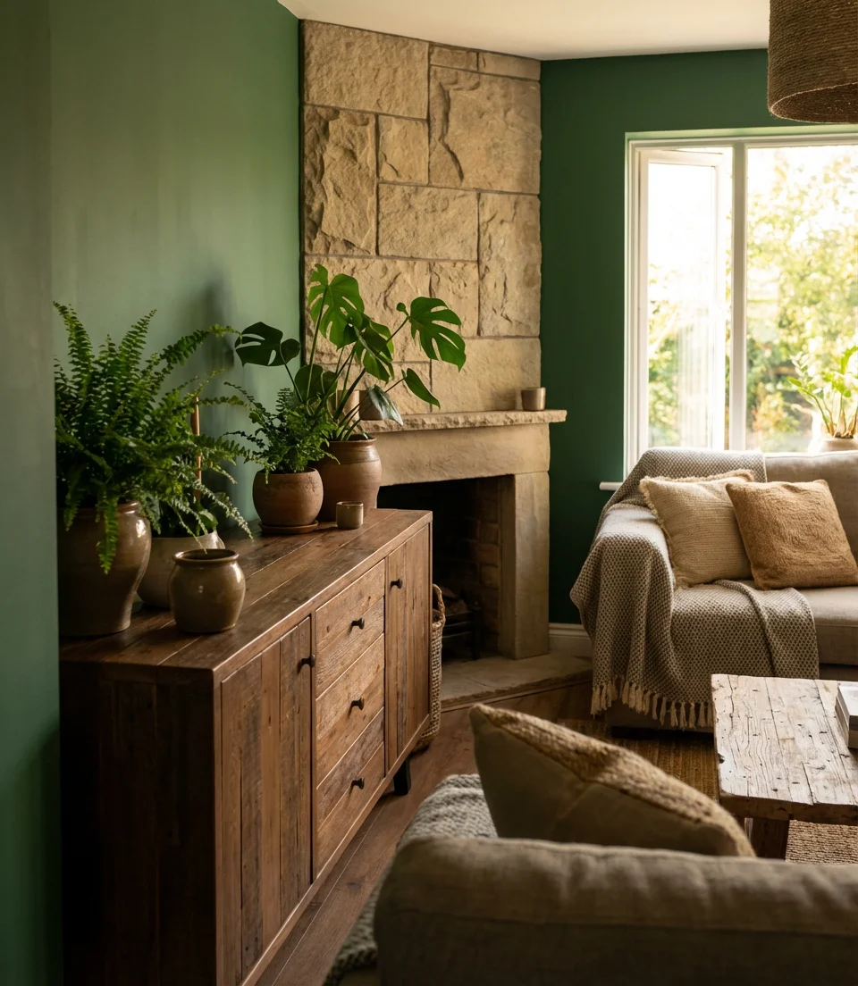 Green Forest and Brown Nature-Inspired Sanctuary 1