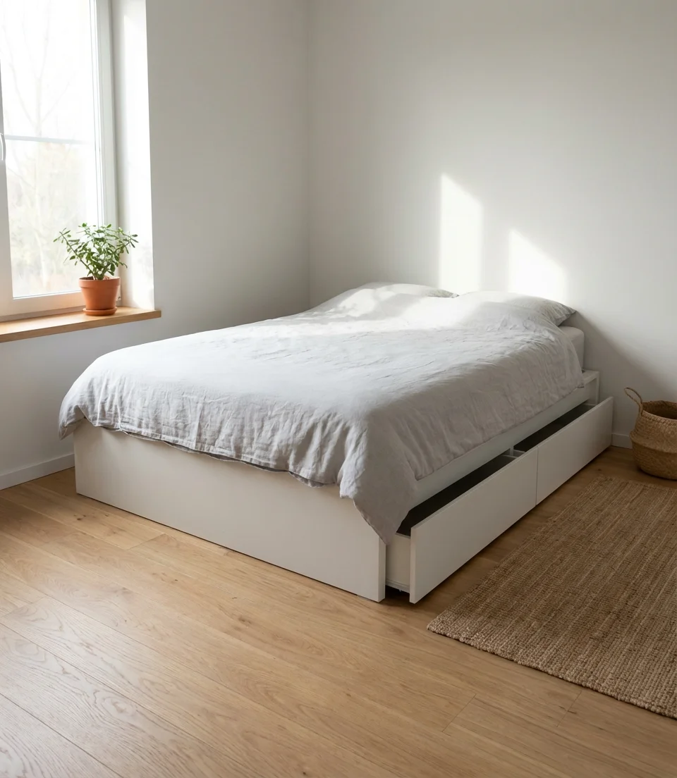 IKEA Small Spaces Platform Bed 1
