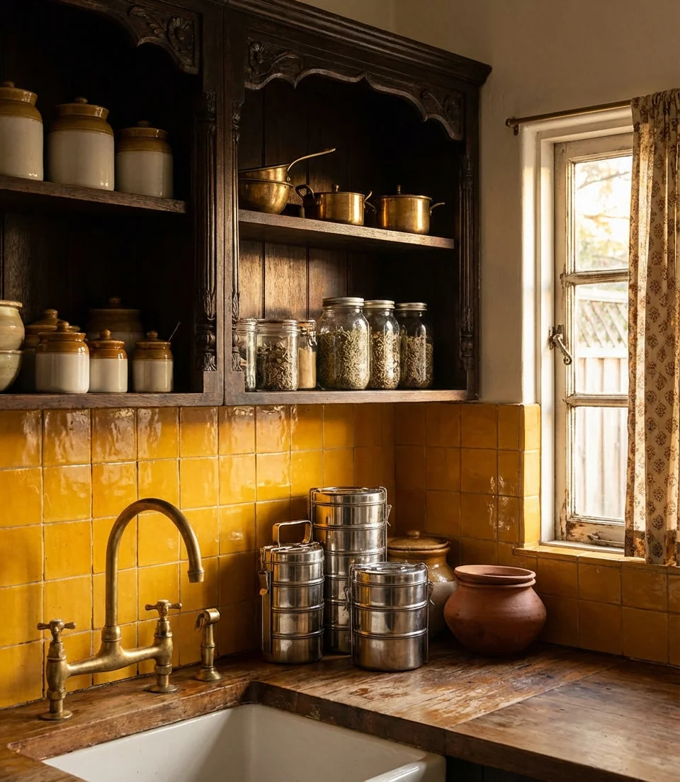 Indian-Inspired Kitchen Decor 2