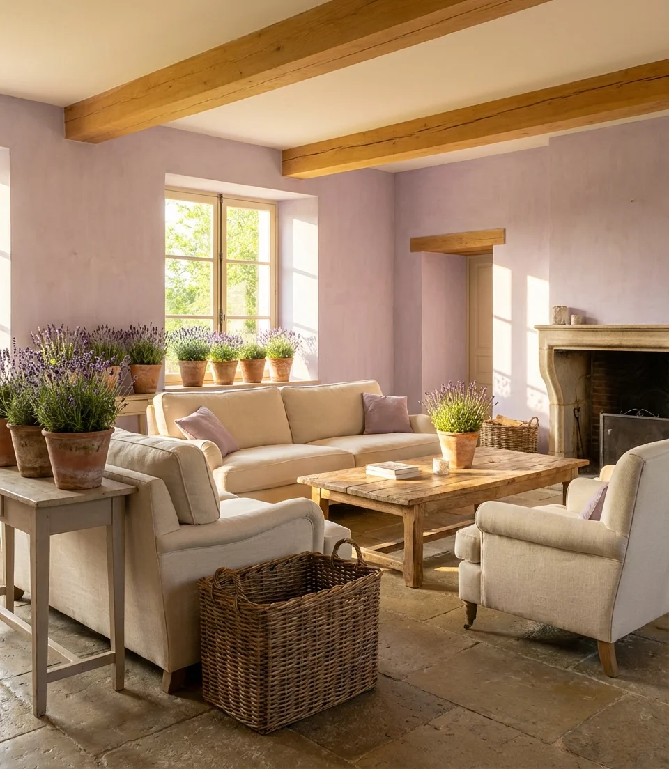 Inspiration from Provence: Lavender and Honey Tones 1