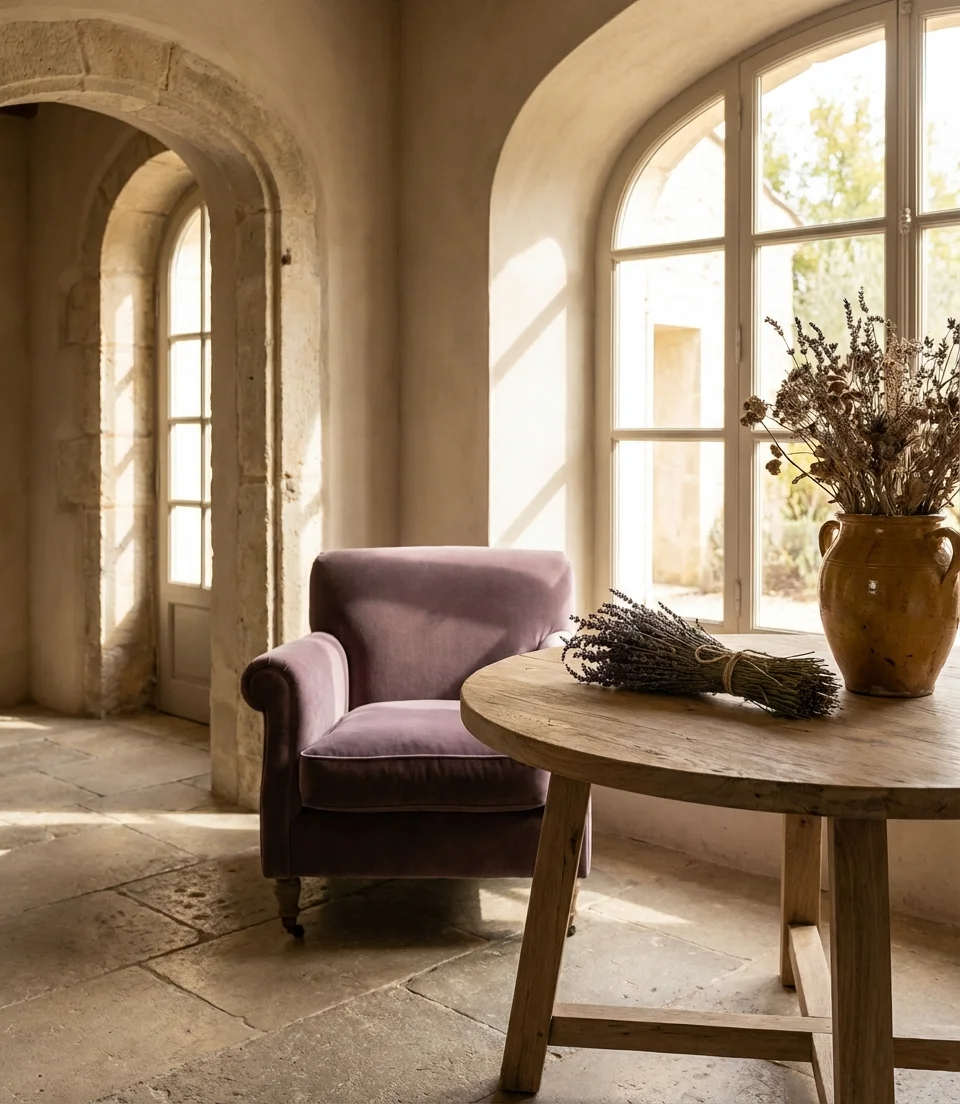 Inspiration from Provence: Lavender and Honey Tones 2