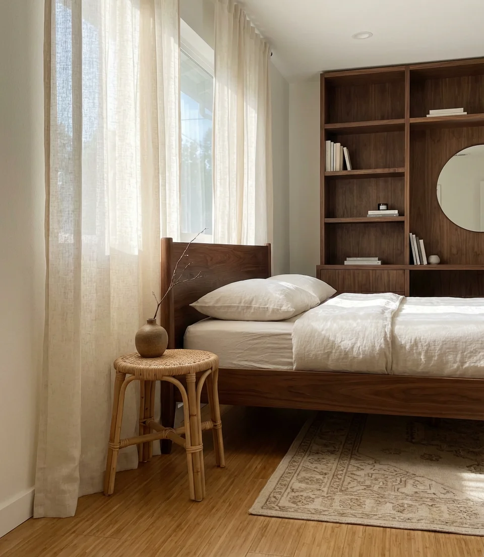 Japandi-Inspired Calm Teen Bedroom 2