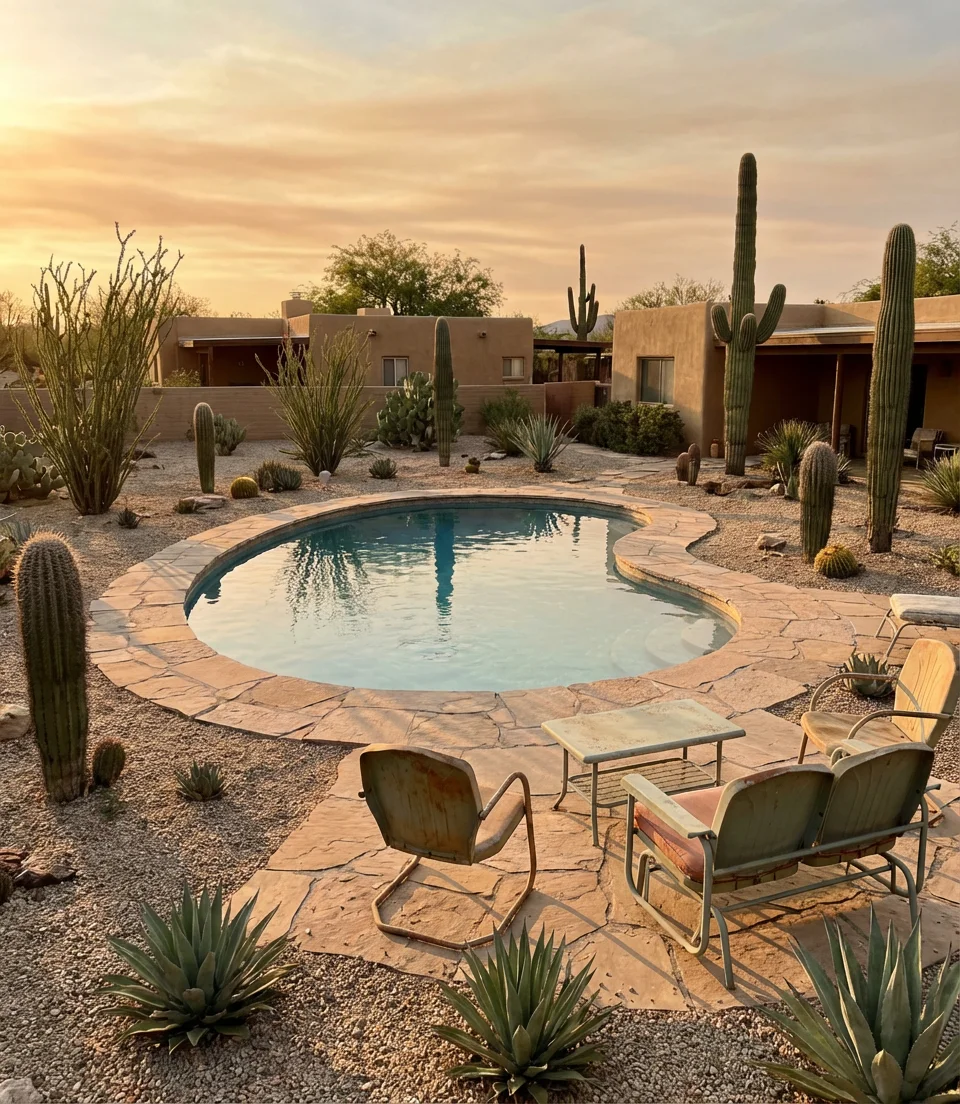 Kidney Shaped Retro Pools 2