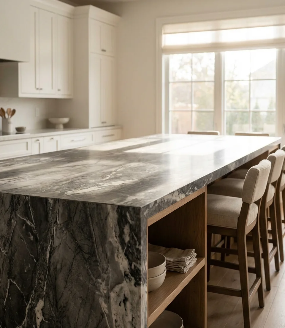 Kitchen Island as the Anchor of the Open Living Space 1