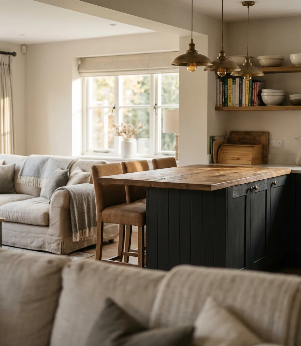Kitchen Island as the Anchor of the Open Living Space 2