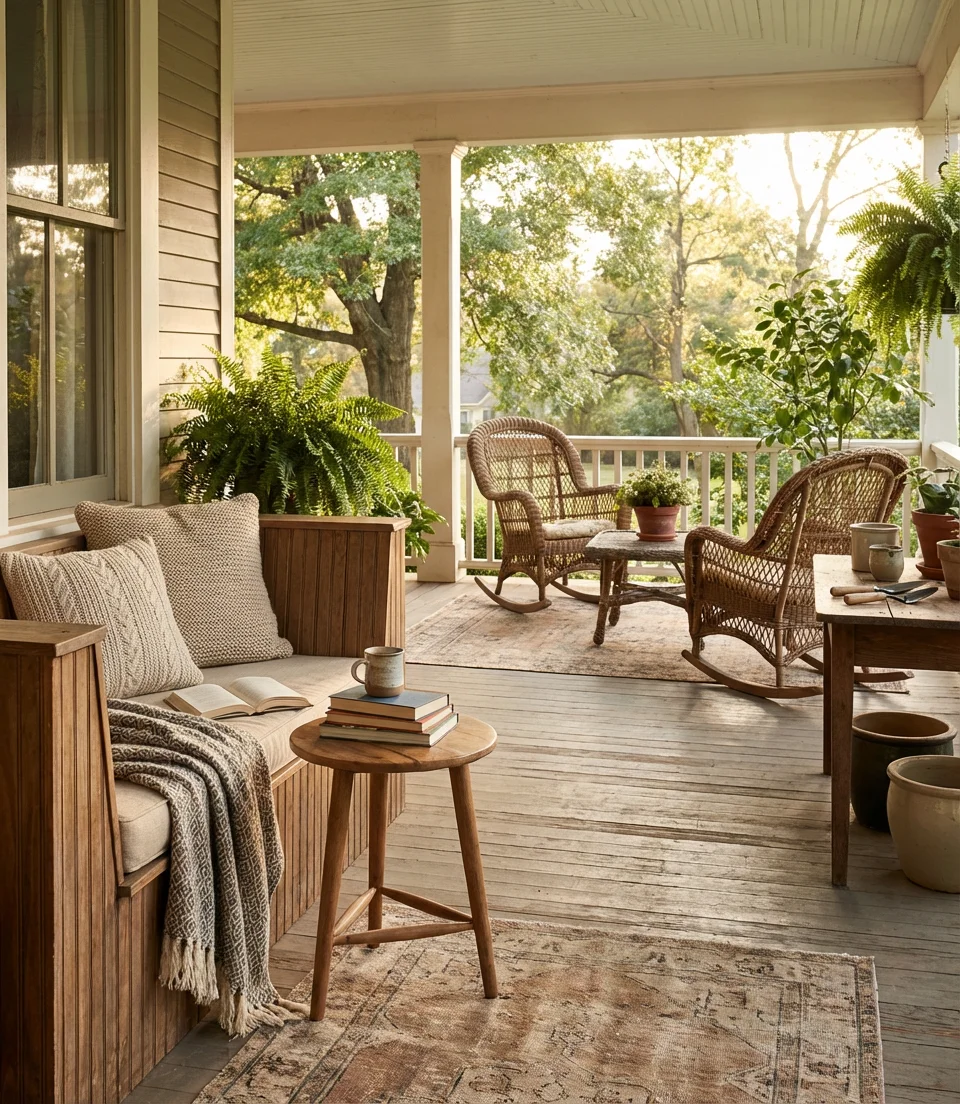 Large Porch Zones for Multiple Functions 2