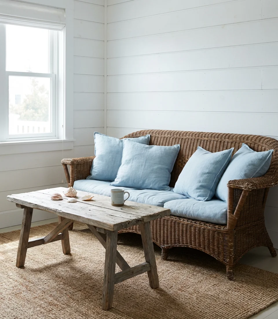 Light Blue and Brown Coastal Calm 1