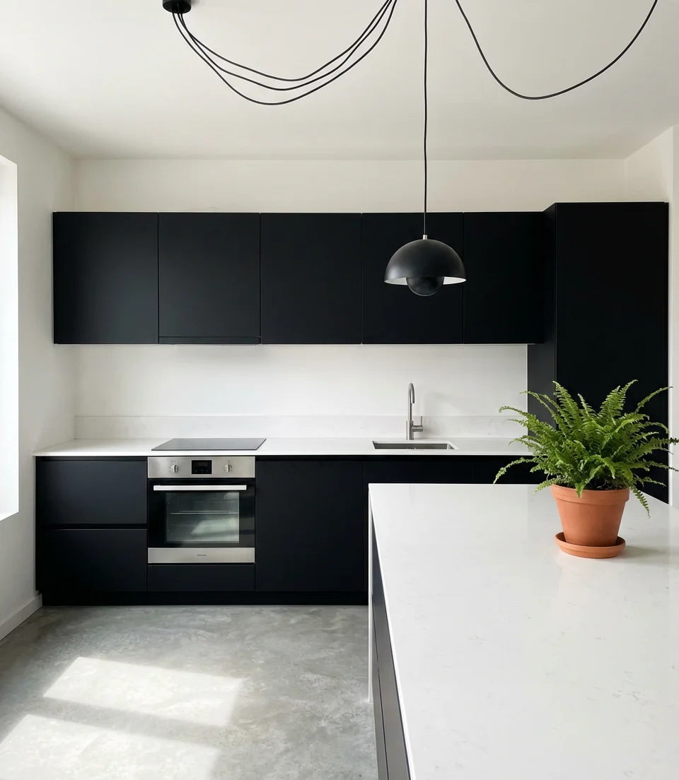 Minimalist One-Wall Kitchen 2