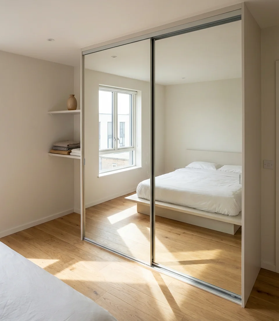 Mirrored Wardrobe Doors 1