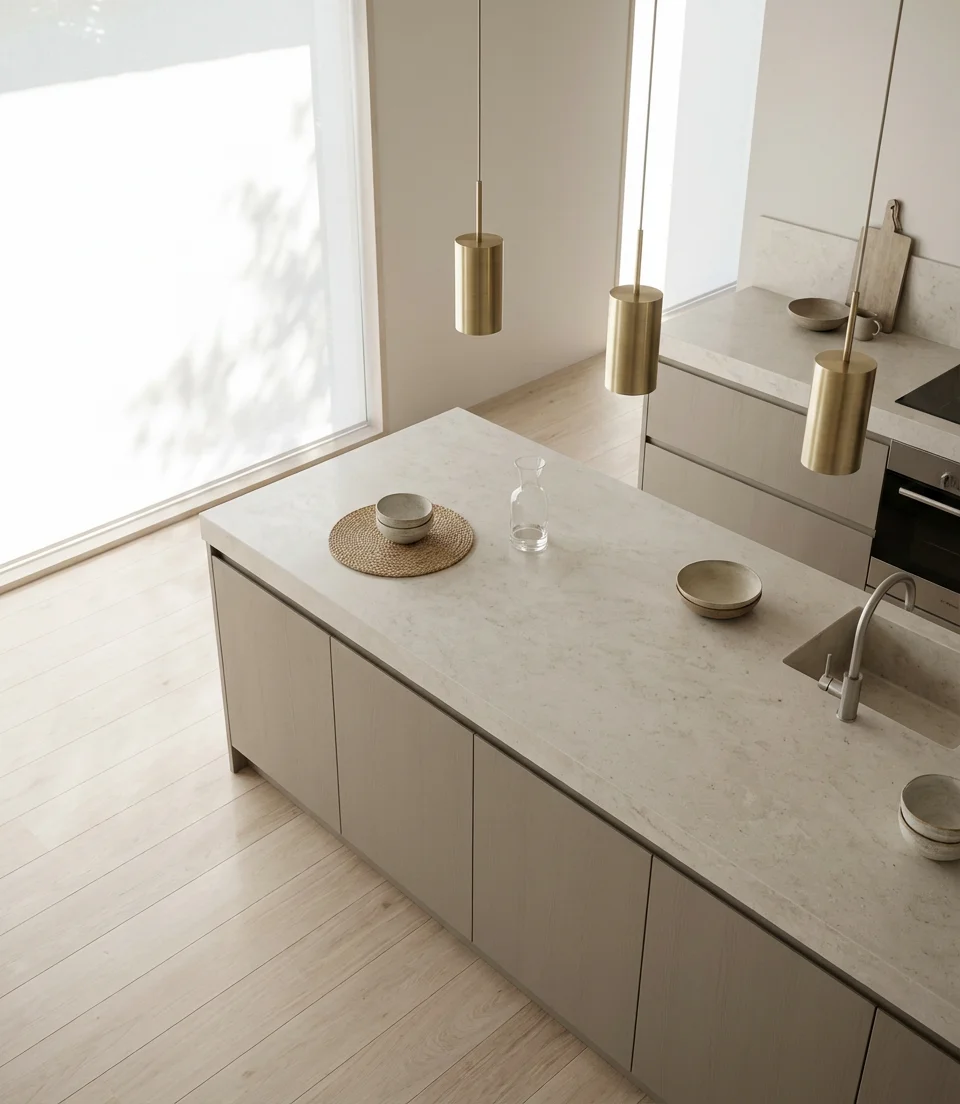 Modern Coastal Kitchen with Clean Lines 2