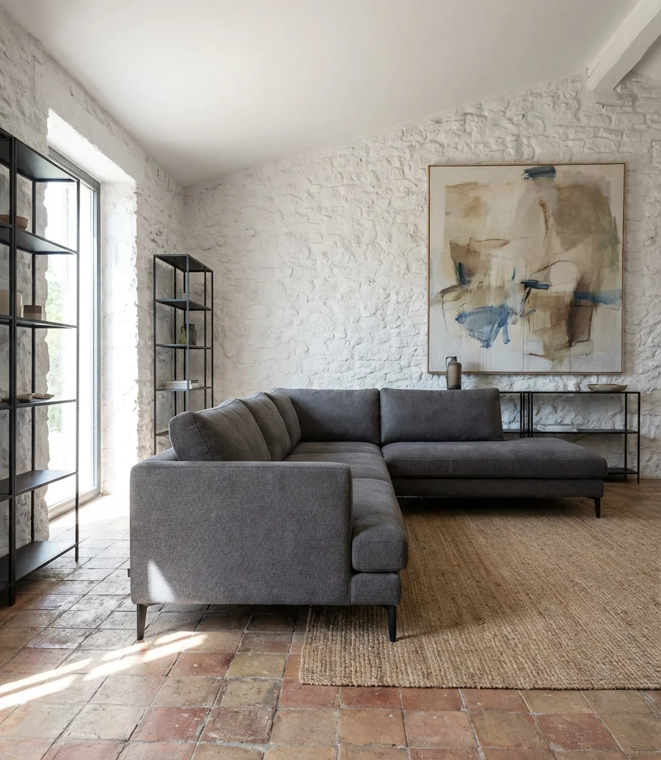 Modern Minimalist Furniture in a Country Setting 2