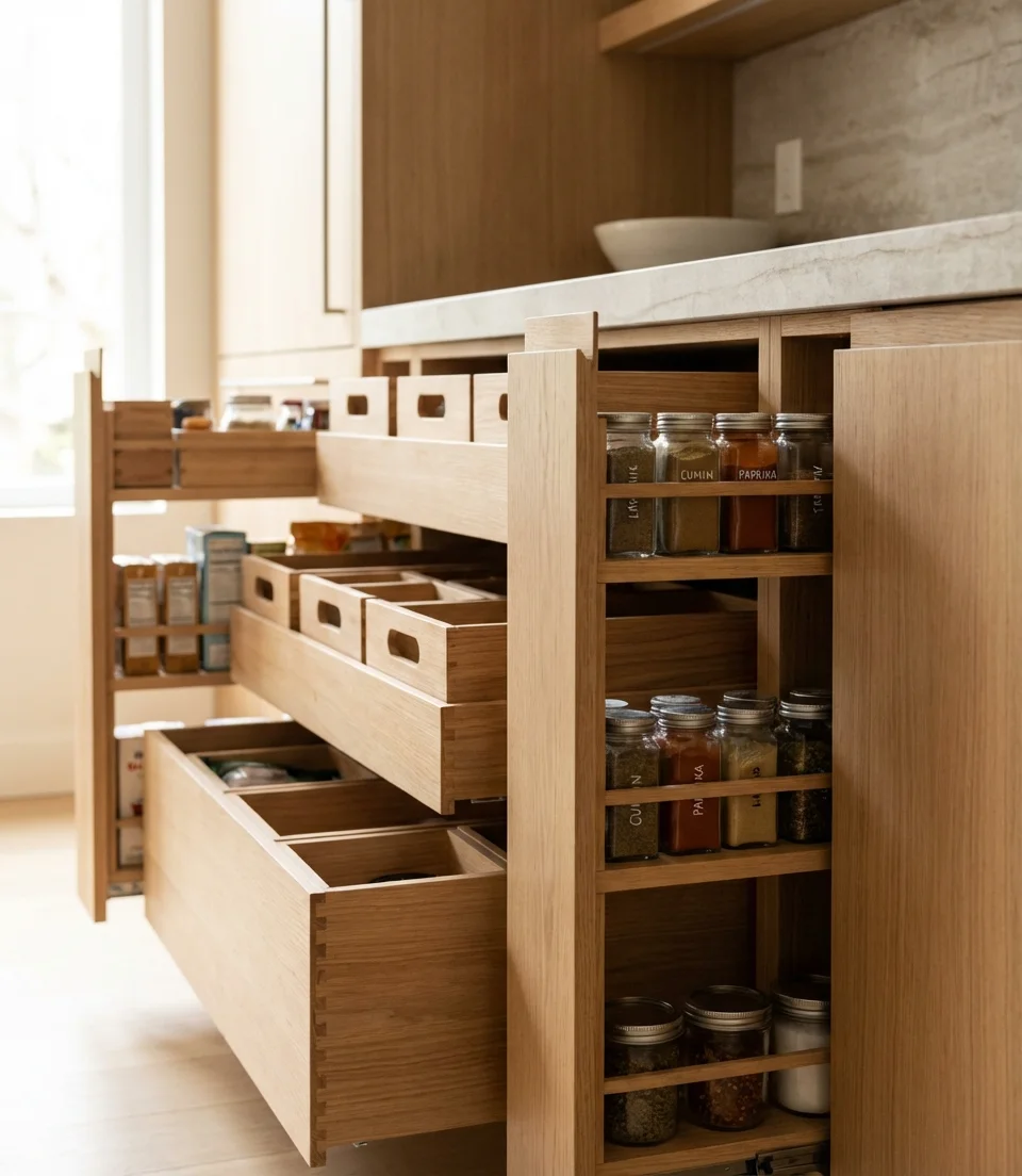 Modular Kitchen Storage Overhaul 1