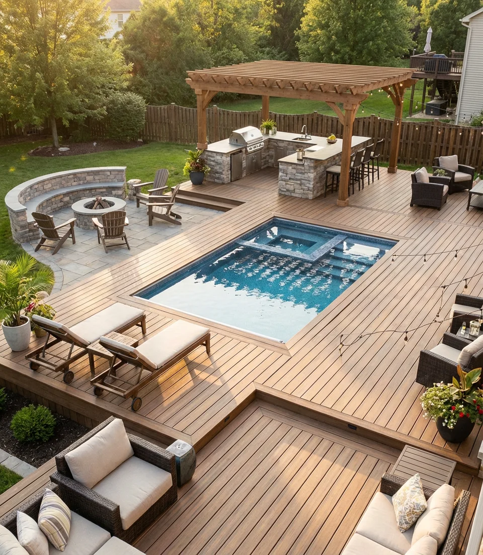 Multi-Function Pool Deck Platforms 1