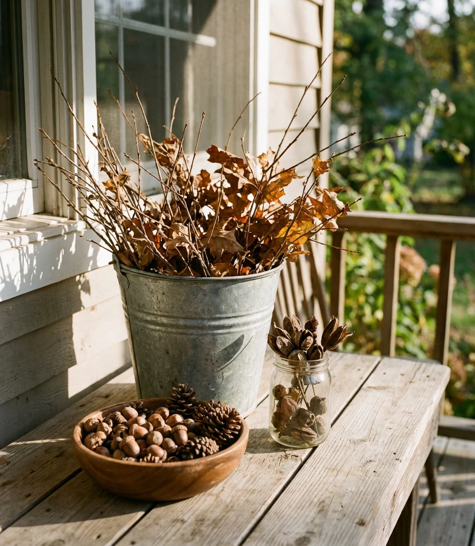 Natural Fall Elements Foraged from Your Yard 1
