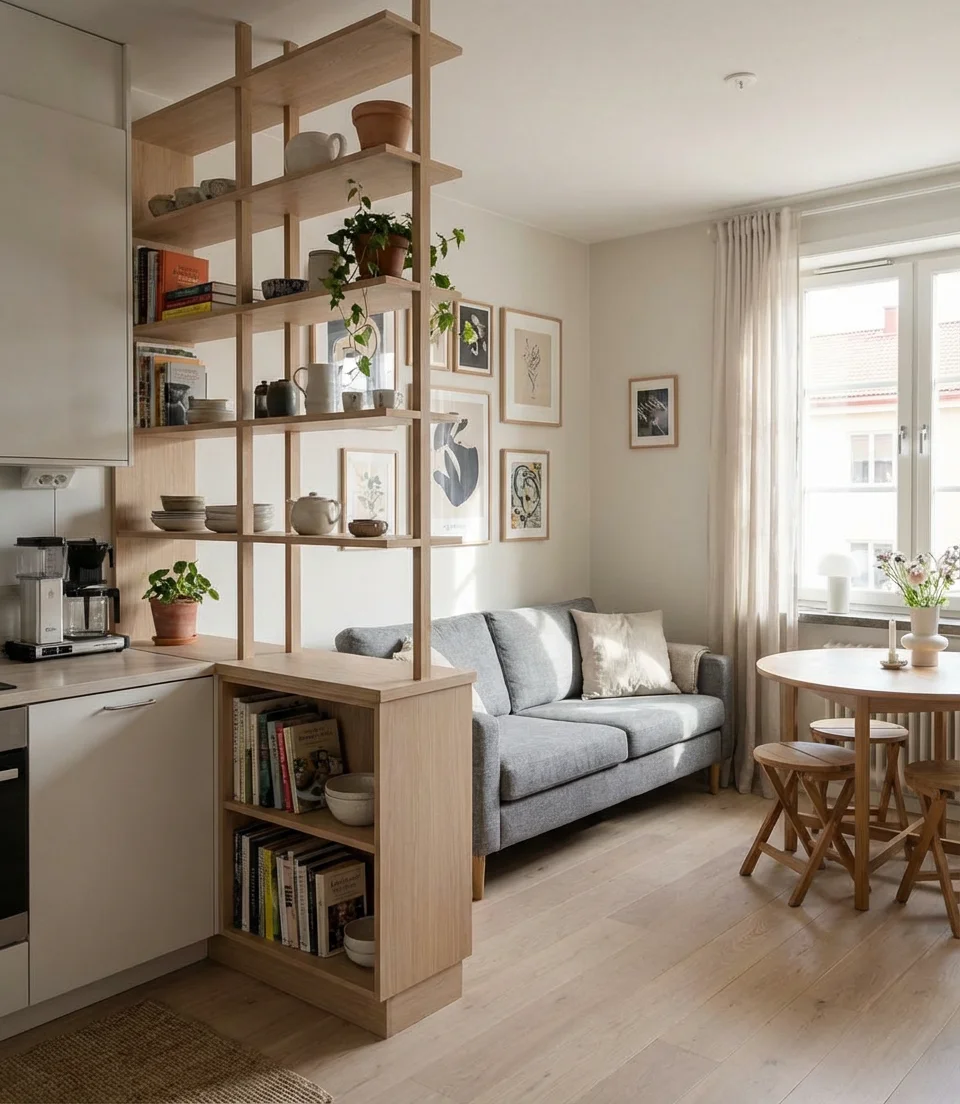 Open Kitchen Living Room Ideas for Apartments 2