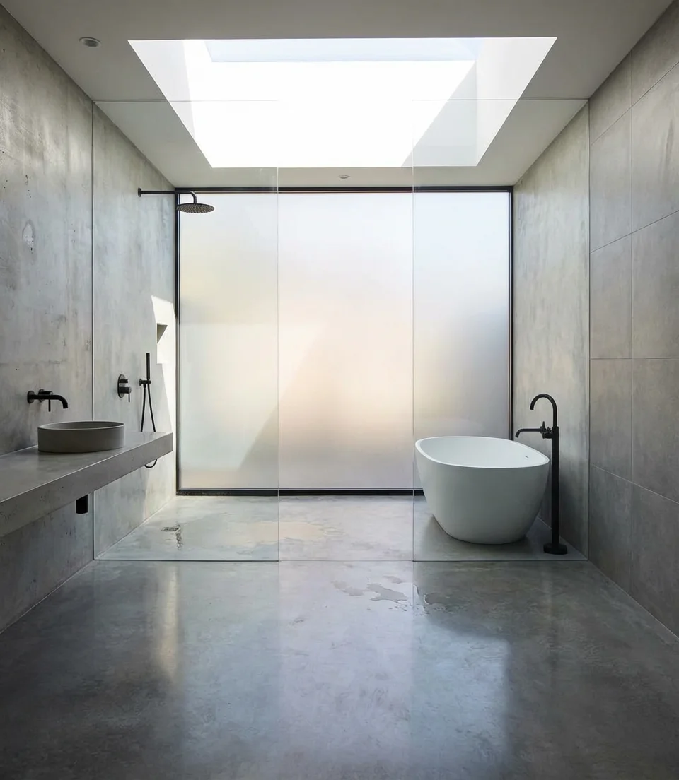 Open Layout with Glass Master Baths and Wet Rooms 1