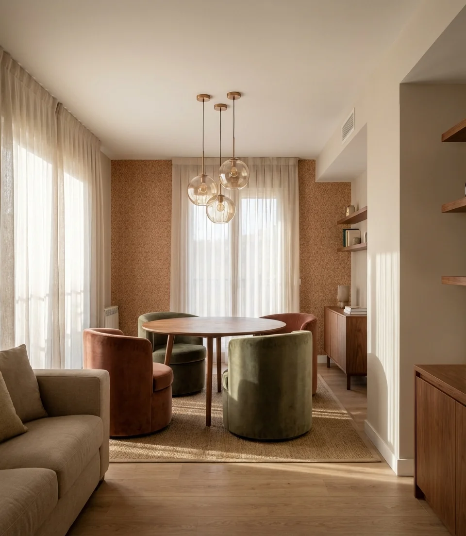 Open Plan Dining Room with a Defined Zone 2