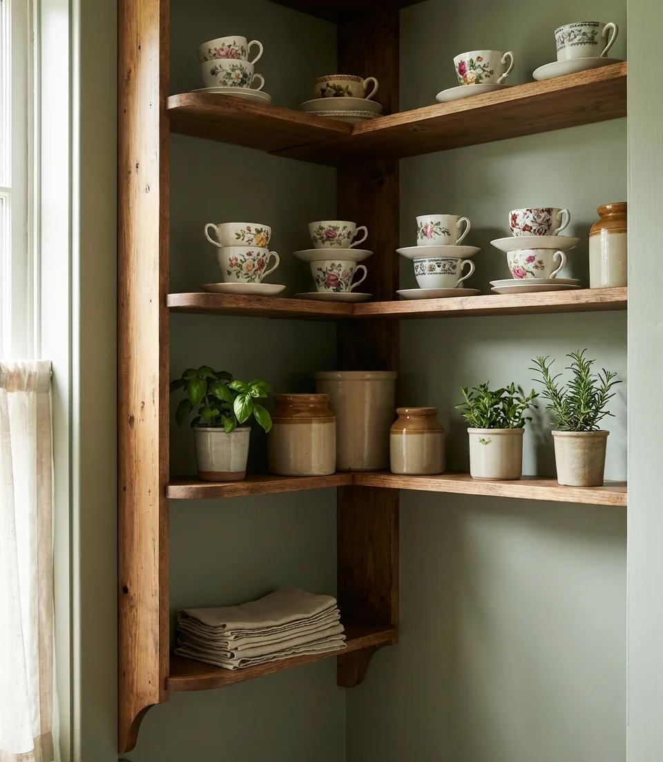 Open Shelving Displaying Treasured Collections 2