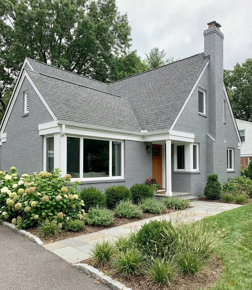 Painted Brick Modernization 2