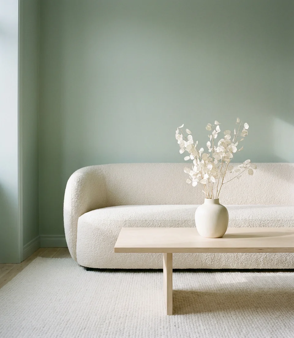 Pale Green and Cream Scandinavian Serenity 1