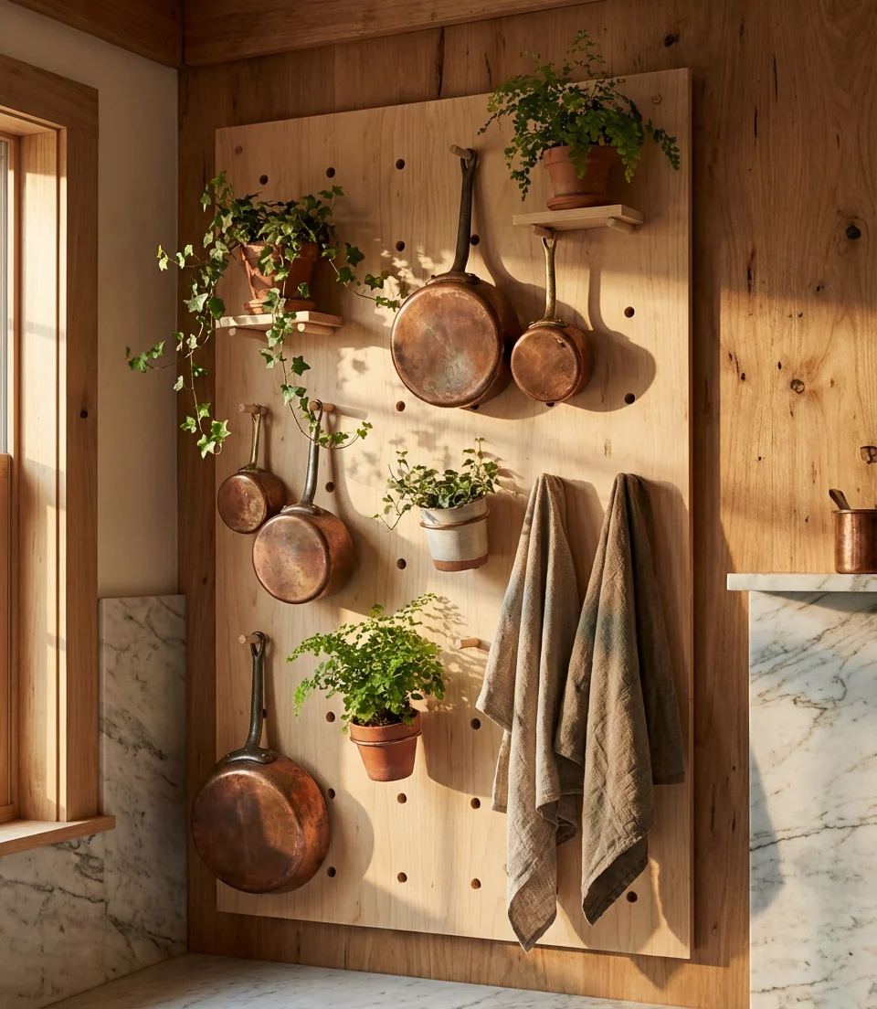 Pegboard Wall Organization 2