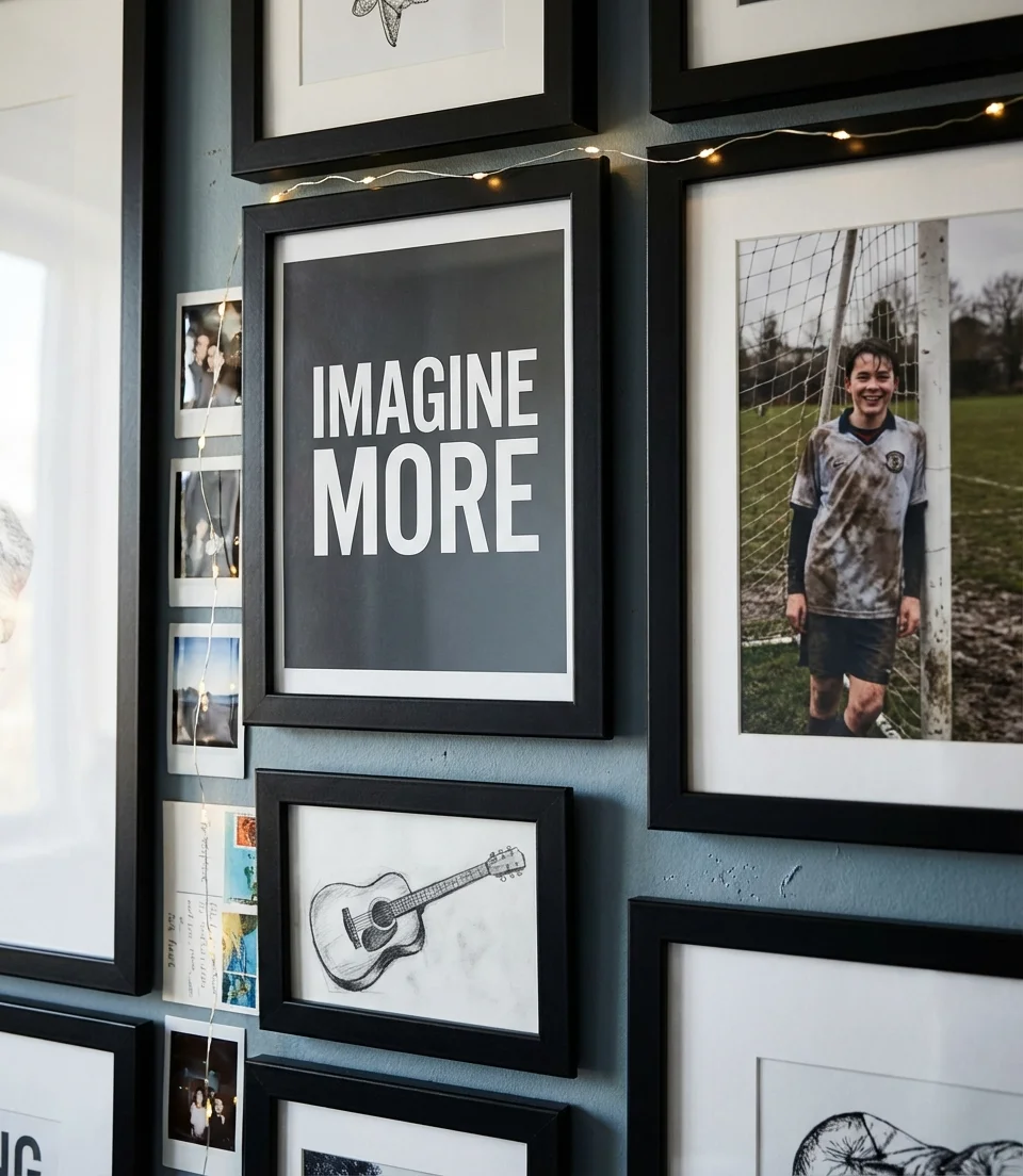 Personalized Gallery Wall Statement Room 2