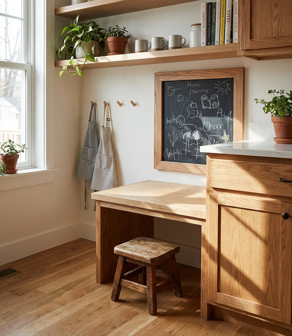 Play Kitchen Corner for Kids in the Family Kitchen 1