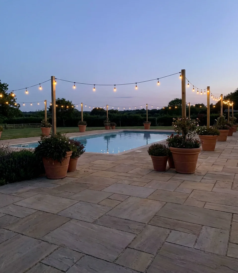 Pool Designed for Outdoor Weddings and Events 2