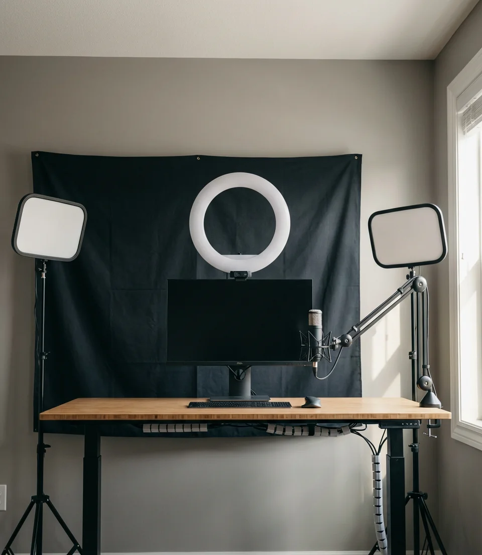Professional Video Recording Studio Setup 2