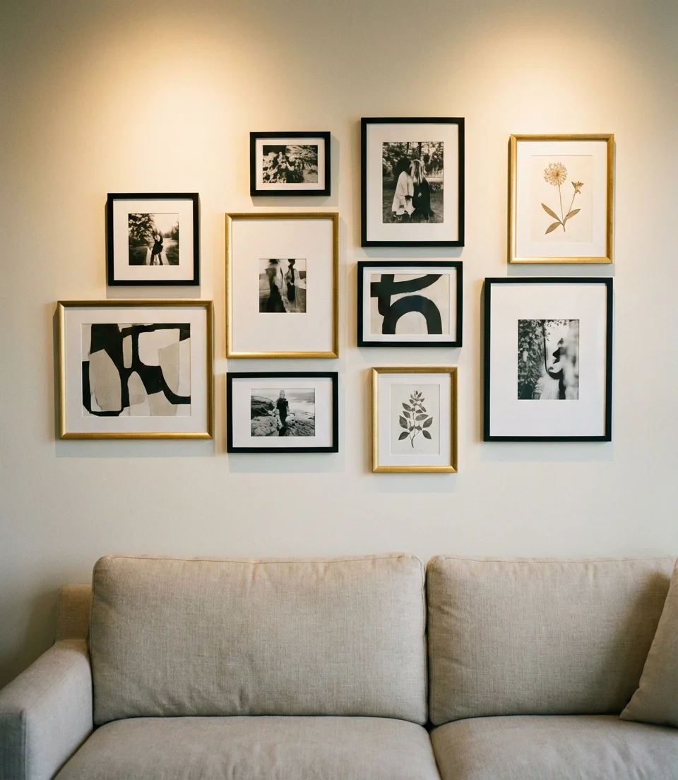 Realistic Living Room with Decals and Picture Codes 2