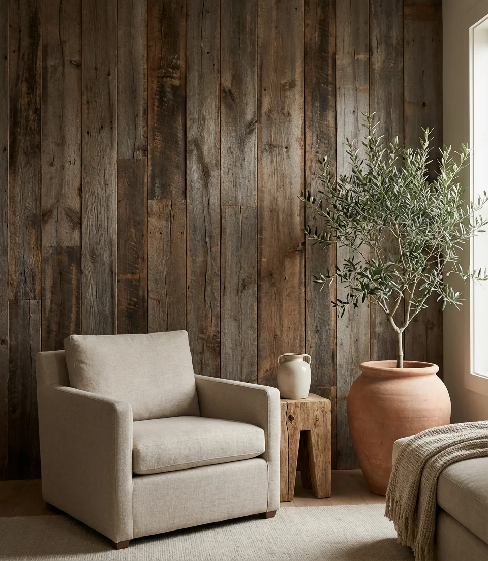 Reclaimed Barn Wood Planks in Natural Finish 2