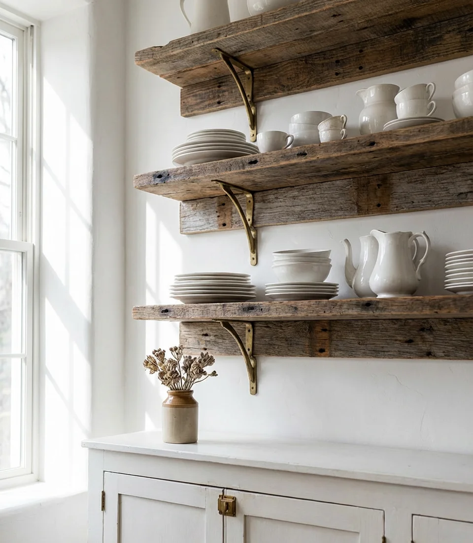 Reclaimed Wood Accents and Features 1