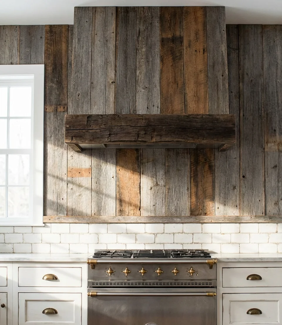 Reclaimed Wood Accents and Features 2