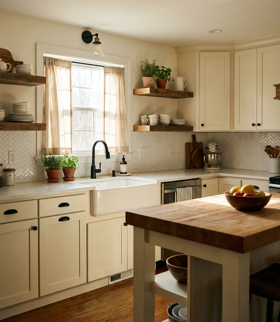 Rustic Farmhouse Style With Modern Touches 1