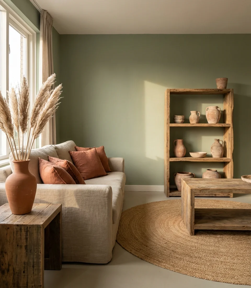 Sage Green and Terracotta Warmth 1