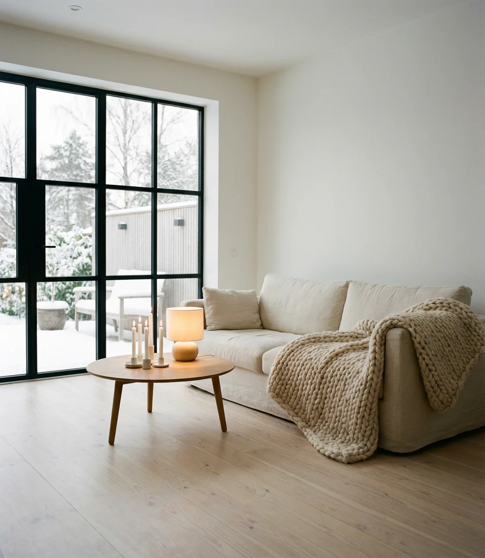 Scandinavian Hygge Living Room 1