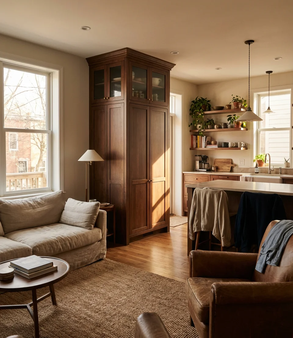 Semi-Open Kitchen Plan for Townhouses 2