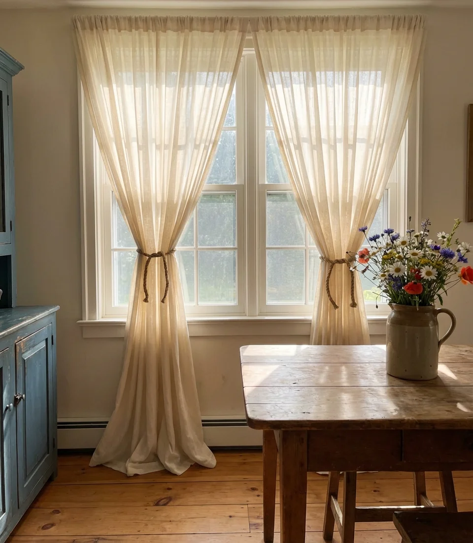 Sheer Curtains for Soft Natural Light 2