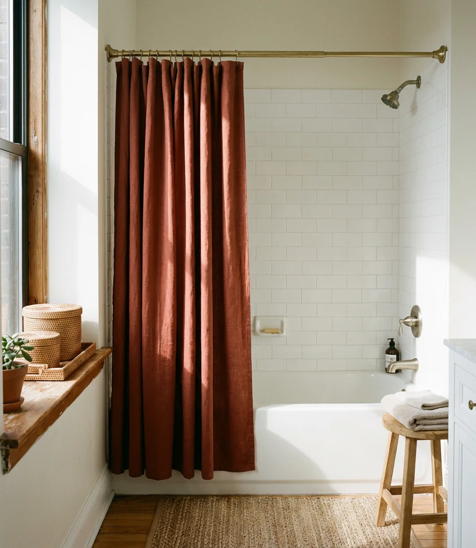 Shower Curtain as a Design Statement 1