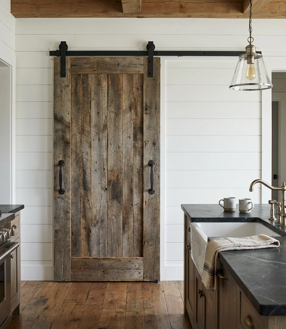 Sliding Barn Door Pantry 2